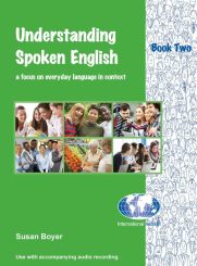 Cover image of the book and PDF for 'Understanding Spoken English - Two - Student Book'